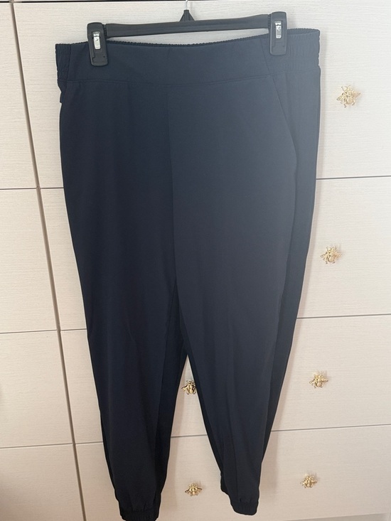 Athleta Pants - Athleta Navy Elastic Waist Active Pants